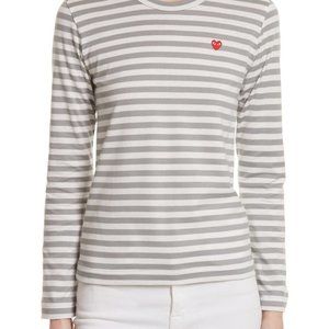 PLAY Commes des Garcons Striped Shirt